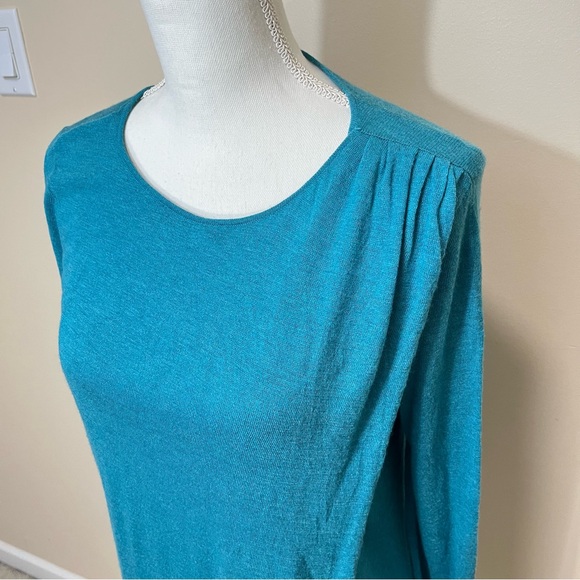 The Limited Wrap Front Merino Blend Sweater - Picture 2 of 11